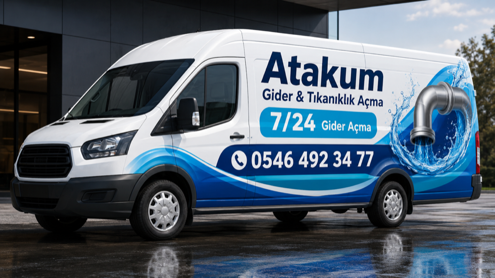 Atakum Gider Açma robotik tesisat hizmeti